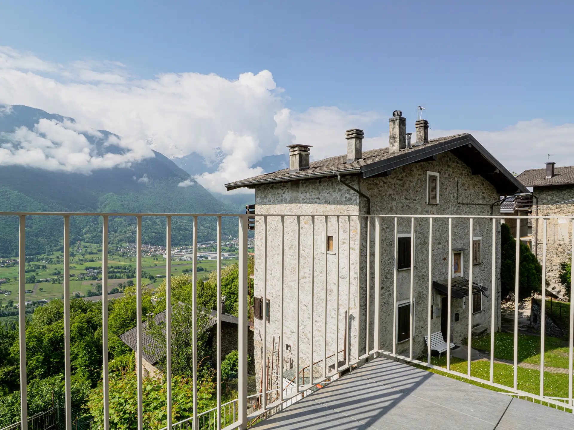 Vista appartamento Marunè