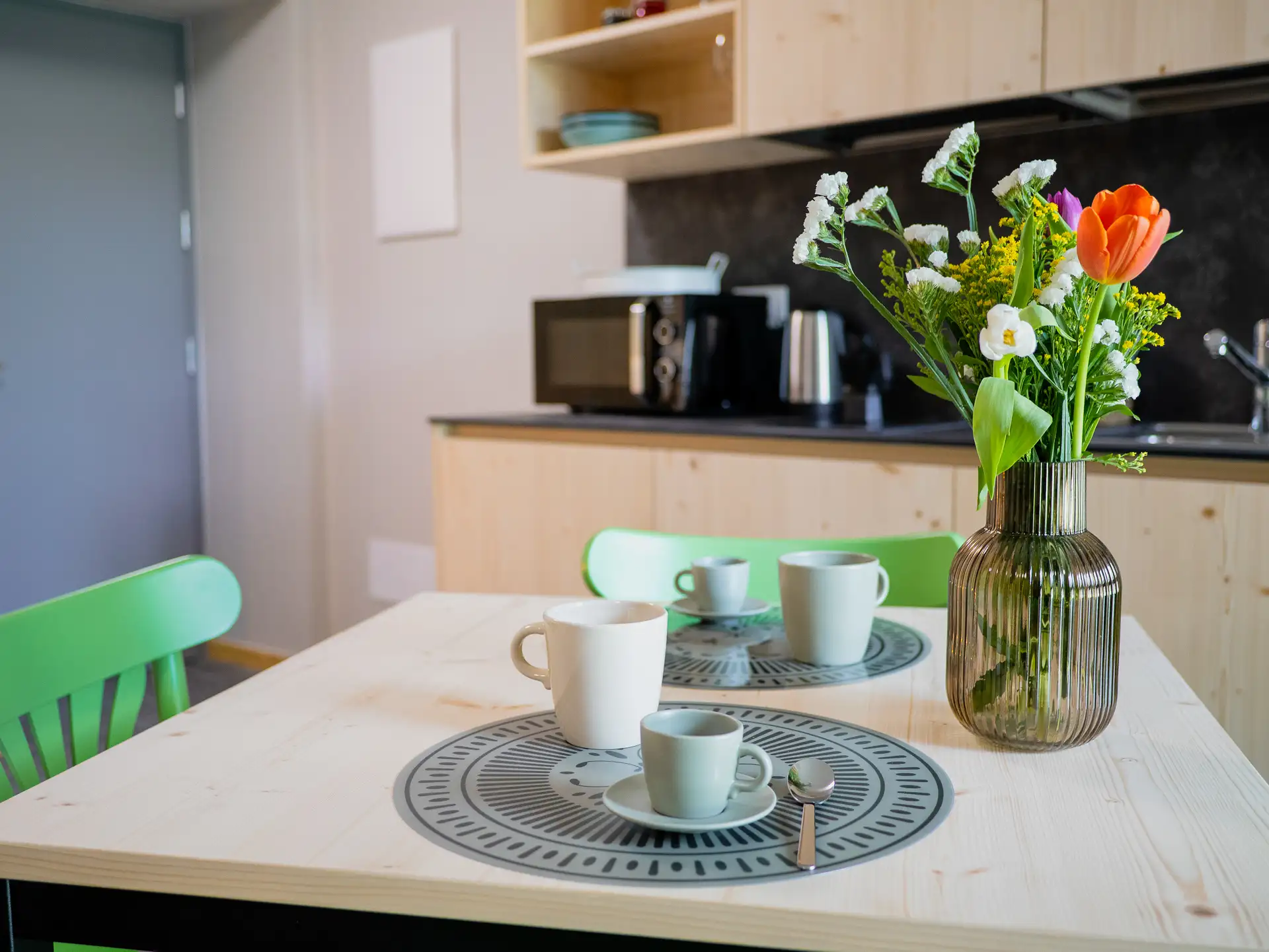 Dettaglio tavolo Appartamento Masùn